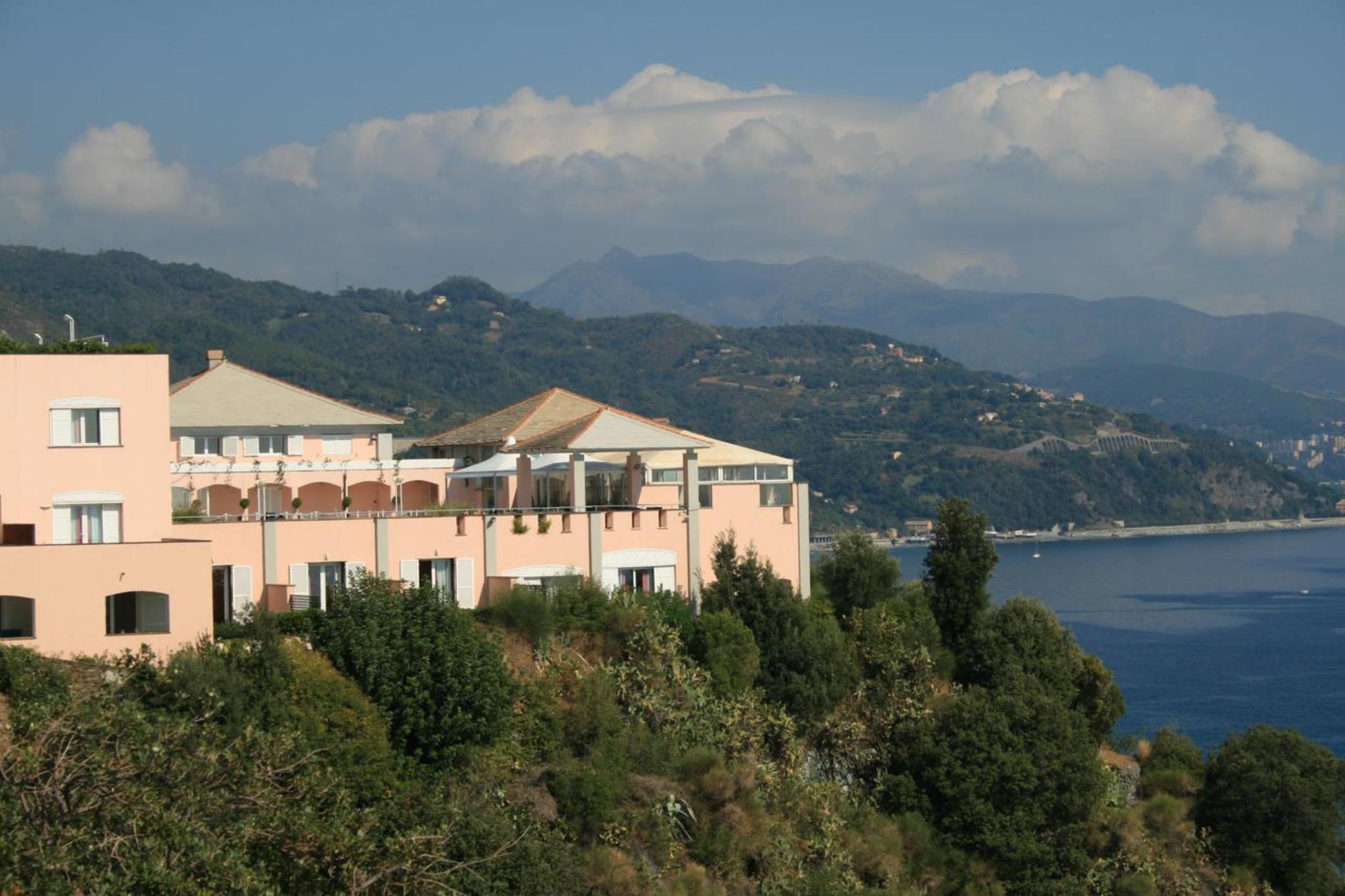 Punta San Martino Hotel Arenzano Bagian luar foto